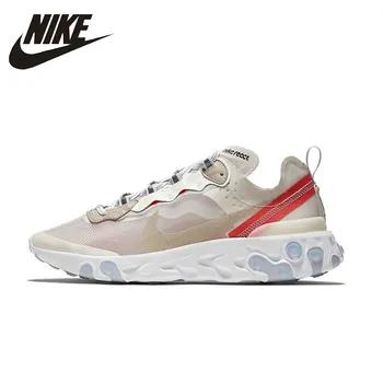 NIKE React Ele men t 87 оригинальные мужские и женские кроссовки с сеткой дышащие спортивные кроссовки для мужчин и женщин обувь - купить со скидкой