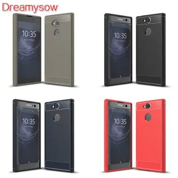 Для sony Xperia XA2 ультра XZ2 XZ компактный премиум XZS L2 противоударный углеродного волокна мягкой ТПУ антидетонационных чехол Ultra чехол Чехол - купить со скидкой