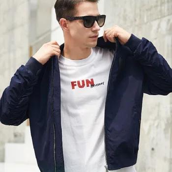 Беверри, непромокаемая бейсбольная форма, куртка MA-1, воротник в рубчик, Новое поступление 2018, Куртка Пилота - купить со скидкой