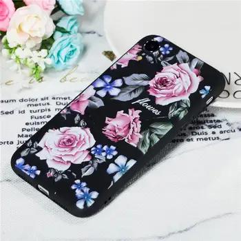 Телефон оснащен чехол для iPhone Xs Max/Xr случае цветы шаблон Мягкие TPU ударопрочный мобильный телефон чехол для iPhone Xr/Xs Max телефон - купить со скидкой