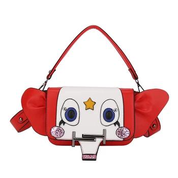 SAC основной творческий мультфильм сумки клапаном 3D Забавный слон животных сумка панелями плеча через плечо для девочек bolsa - купить со скидкой