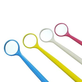 40 шт. Одноразовые рот экзамен отражатель зеркала Пластик анти-туман объектив стоматологической Отбеливание зубов прибор за полостью рта ИН... - купить со скидкой