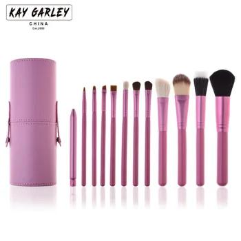KJL бренд 12 шт. кисти для макияжа Gift Box Set тени пудра составляют щетки best смешивание корректор косметический инструменты - купить со скидкой