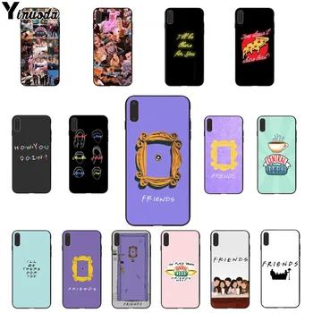 Yinuoda друзья tv ТПУ Мягкий силиконовый чехол для телефона чехол для iPhone 8 7 6 6 S Plus 5 5S SE XR X XS MAX Coque Shell - купить со скидкой