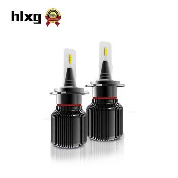 HLXG 2 шт. 12 В светодио дный h7 фары conversion Kit 6000 К 8000LM 40 Вт Автомобили мотоцикла заменить лампы Супер яркий автомобиль огни - купить со скидкой
