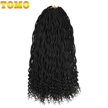 TOMO18 "24" коробка косы синтетических Kanekalon плетения волос 24 нити Ombre крючком косу наращивания волос 1-10 пакеты - купить со скидкой