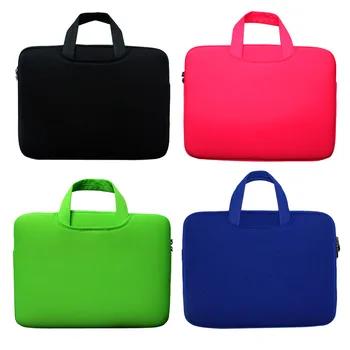 Сумка для ноутбука 13 "14" 15 "15,6 дюймов Портативный Мягкий рукав Handlebag чехол для ноутбука сумки для женщин MacBook pro Air Тетрадь подарок ipad 4 - купить со скидкой