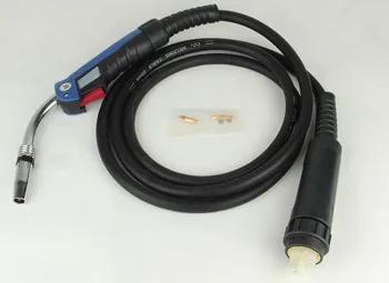 Бесплатная доставка новое качество BINZEL 24KD 250a Миг Факел МИГ/mag co2 сварочная горелка с воздушным охлаждением 3 м кабель с евро разъем
