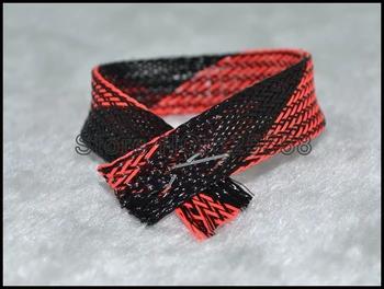 10 м 16 мм нейлон рукавом красный и черный нейлон сетки плетеные sleeving - купить со скидкой