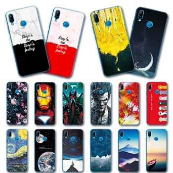 Задняя защитная роспись чехол для телефона для Huawei p20 Lite 5,84 ''Различные пластичный силиконовый чехол Капа для Huawei p20 Lite Fundas Shell - купить со скидкой