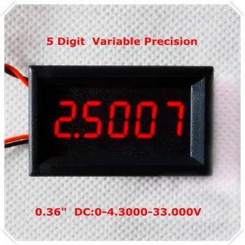 RD В 4 провода 0,36 "переменная точность DC 0-33 в цифровой вольтметр напряжение Панель светодио дный дисплей цвет [4 шт./лот] - купить со скидкой
