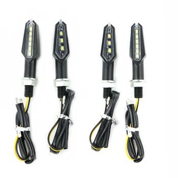 Мотоцикла с ЧПУ двусторонняя поворотник мигалка индикаторы свет лампы для HONDA YAMAHA SUZUKI - купить со скидкой