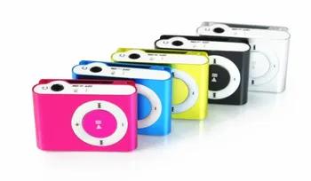 Новый 3.5 мм Мини MP3-плееры Micro USB металлический зажим mp3 поддержка до 16 ГБ TF-слот для карты цифровой MP3 плеера Портативный аудио - купить со скидкой