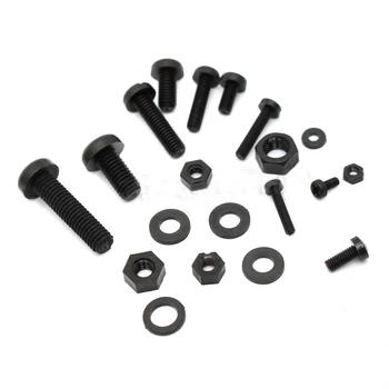150 шт. M2 M2.5 M3 M4 M5 нейлон с шестигранной головкой Nut Standoff Spacer Ассортимент Комплект черный - купить со скидкой