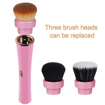 Электрический кистей для макияжа, пудра волос голову составляют Brush Tool Красота макияж кисти установить новый - купить со скидкой