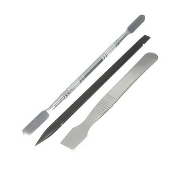 3 в 1 из металла Пластик Spudger набор инструментов Ремонт Открытие Pry Tool Kit для IPhone IPad для samsung сотовый телефон - купить со скидкой