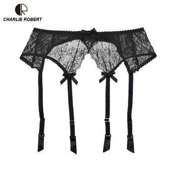 Лидер продаж все подвязки на здесь Для женщин лук Кружево подвязки искушение женский Шелковый Чулки для женщин Свадебные Подвязки для женщ... - купить со скидкой
