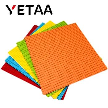 YETAA Классическая База доска для кирпичей плинтусы доска Совместимость Legoed цифры 32 точки DIY строительные блоки игрушки и подарок для ребенка - купить со скидкой