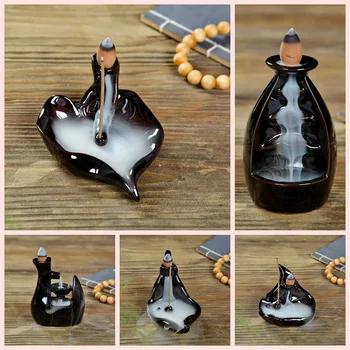 Новый Керамика S горелки обратного Ладан или горелки Керамика Ладан горелки ароматный Ладан конуса башни обратного дым Ладан горелки - купить со скидкой