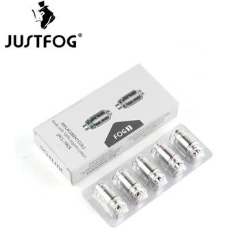 10 шт./лот Аутентичные Justfog туман 1 головка катушки 0.5ohm 0.8ohm анти коса дизайн замена катушки Vape ручка электронная сигарета - купить со скидкой