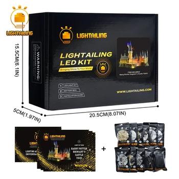 Lightailing со светодиодной подсветкой комплект для Гарри Поттер хогварта с замком и фонарем Совместимость с 71043 (не включает модель) - купить со скидкой