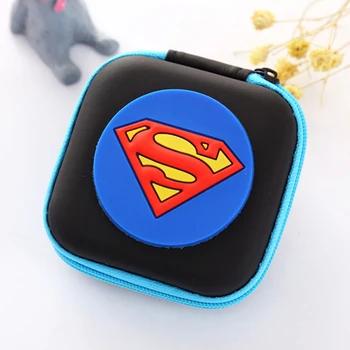 2018 Бэтмен Силиконовые портмоне новинка мультфильм аниме герой Бэтмен Супермен Человек Паук Ironman Монета Сумка Дети Мини милый кошелек - купить со скидкой