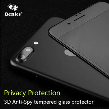 Benks защита от уединения Защитные пленки для Iphone X Iphone 8 Iphone 7 Iphone 6 анти шпион 3D закаленное стекло пленки - купить со скидкой