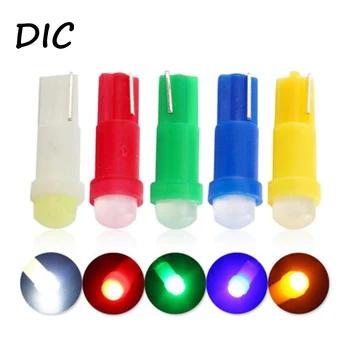 Дик 20 шт./лот T5 58 73 74 вел Клин Dashboard Калибр Лампы для мотоциклов двери автомобиля Лампы для Мотоциклов Индикатор Чтение свет инструмент лампы - купить со скидкой