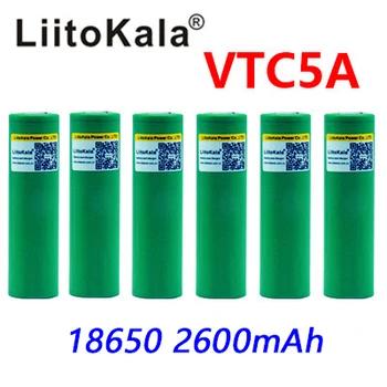 8 шт. Liitokala оригинальный 3,6 в 2500 18650 мАч US18650 VTC5A 2600 высокого стока 30A батарея - купить со скидкой