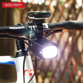 Gaciron интеллектуальные V7D серии 1000 1600 люмен горный велосипед Light Go Pro Mount Перезаряжаемые IPX6 велосипедов света для Race - купить со скидкой