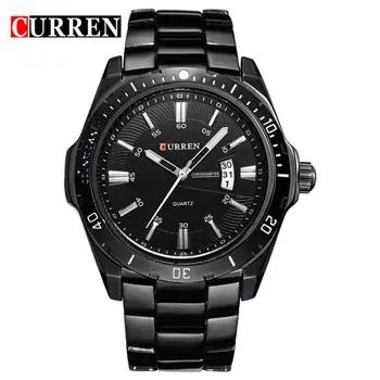 CURREN 8110 часы Для мужчин Топ модного бренда часы кварцевые часы мужской Relogio Masculino Для мужчин армия спортивные аналоговый Повседневное Whatches - купить со скидкой