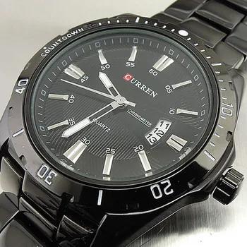 2016 CURREN бренд для мужчин модные спортивные часы Вольфрам сталь наручные часы Аналоговые кварцевые человек мода - купить со скидкой