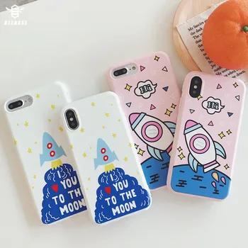 Beebase DIY мягкий чехол для iphone 7 8 7 plus 8 плюс fundas TPU крышка Чехол для iphone 6 6S plus 6 плюс Чехол для iphone x - купить со скидкой