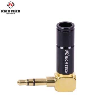 Мм 1 шт. 3,5 мм Jack аудио-видео разъем L форма 3 полюса professional стерео аудио разъем мм 3,5 мм адаптер - купить со скидкой