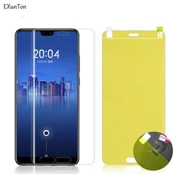 EXUNTON 3D полное покрытие мягкая пленка для Huawei P20 Lite P20 Pro P10 плюс P9 плюс защитная пленка из термополиуретана Защитная пленка для P9 P10 P20 - купить со скидкой