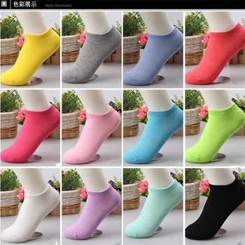 2018 модные женские туфли носки нежных цветов для женщин Повседневное Softable Симпатичные носки-следки короткие носки до щиколотки обувь для де... - купить со скидкой