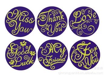 6 шт./компл. сургучом Классический Начальная Воск печать штамп Ретро "привет" Дерево штамп Винтаж DIY марки с деревянной ручка - купить со скидкой