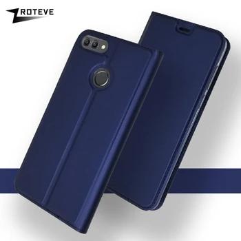 ZROTEVE охватывает huawei Y9 2018 Чехол Флип Бумажник Кожаные чехлы Y 9 Coque подставка Магнитная Крышка для huawei Y9 2018 чехол для телефона - купить со скидкой