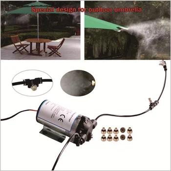 (Дизайн для охлаждения наружного зонта) бесшумный насос шт. 10 шт. сопла наружная система охлаждения тумана - купить со скидкой