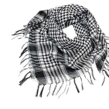 Горячая 103x103 см Открытый Походные шарфы военные арабский тактический пустыня шарф армии Shemagh с кисточкой для Для мужчин Для женщин - купить со скидкой
