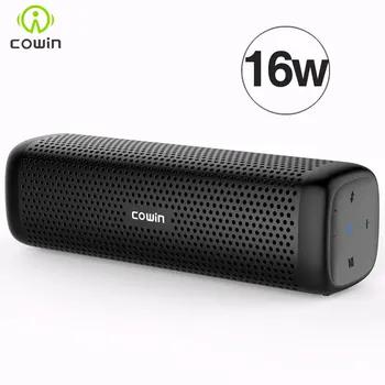Cowin 6110 мини Беспроводной Bluetooth 4.1 Стерео Портативный Динамик с 16 Вт Enhanced Bass микрофон TF карты Открытый MP3-плееры - купить со скидкой