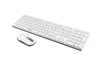 2,4 ГГц Беспроводная клавиатура мышь комбинированный беспроводной костюм водостойкая клавиатура + 1600 dpi оптическая игровая мышь для офиса дл... - купить со скидкой