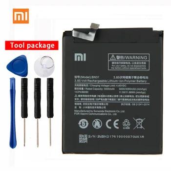 Оригинальный Xiaomi mi 5X аккумулятора телефона для Xiaomi mi 5X mi 5X красный mi Примечание 5A 5A pro 3080 м BN31 - купить со скидкой