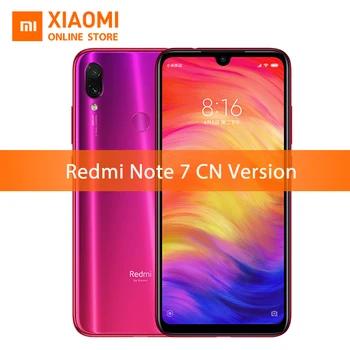 Оригинальный Xiaomi Redmi Note 7 6 ГБ оперативная память 64 Встроенная мобильный телефон Snapdragon 660 Octa Core 4000 мАч 6,3 "1080*2340 48MP + 5MP телефона CE - купить со скидкой