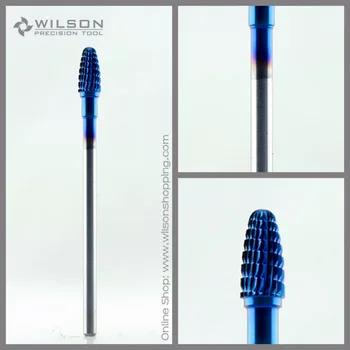 Мини-конус тонкой (1130128) Синий Nano покрытие Wilson карбида ногтей бит - купить со скидкой