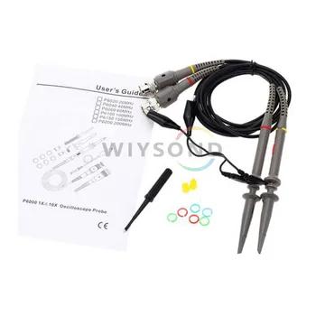 O014 2 шт. Новый x1 x10 P6100 100 мГц осциллограф клип зонд для Tektronix hp осциллограф клип зонда - купить со скидкой