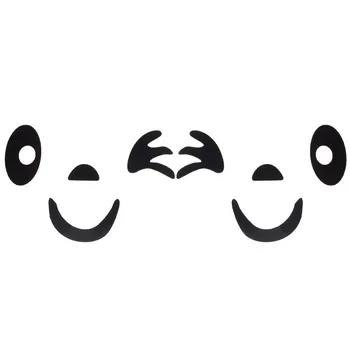 Горячие продажи автомобиля Стикеры Забавный улыбка Уход за кожей лица Дизайн 3D украшения Стикеры для автомобиля зеркала заднего вида - купить со скидкой