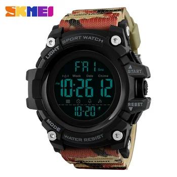 SKMEI известный светодиодный цифровой Watch Sport Montre Homme Sport Relogio Masculino Водонепроницаемый Hour Clock мужской секундомер Для мужчин Наручные часы - купить со скидкой