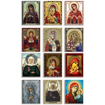 5D поделки алмазов картина религиозная картина вышивка крестиком 3d алмаз наборы для вышивания Алмазная мозаика со стразами вышивка JK - купить со скидкой