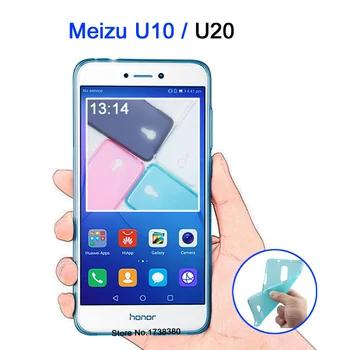 Meizu U10 чехол матовый Meizu U20 случае ТПУ мягкий чехол для Meizu U10 U20 чехол для телефона Meizu U 10 U 20 чехол - купить со скидкой